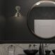Orwell 1 Light 9 inch Matte Black Bath Vanity Wall Light
